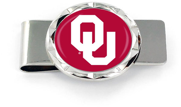 WHOLESALE OKLAHOMA DIAMOND CUT MONEY CLIP