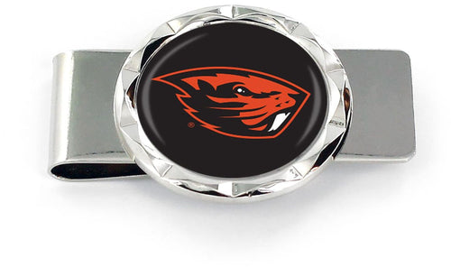 WHOLESALE OREGON STATE DIAMOND CUT MONEY CLIP