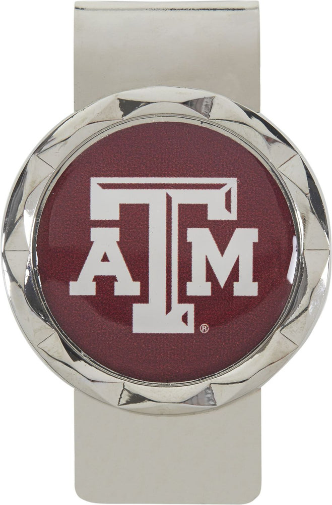 WHOLESALE TEXAS A&M DIAMOND CUT MONEY CLIP