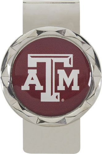 WHOLESALE TEXAS A&M DIAMOND CUT MONEY CLIP