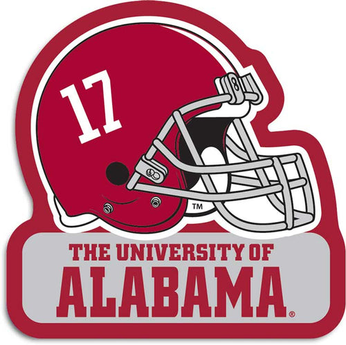 ALABAMA 3" FOOTBALL HELMET MAGNET