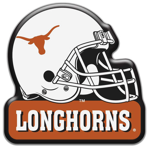 WHOLESALE TEXAS 3" FOOTBALL HELMET MAGNET