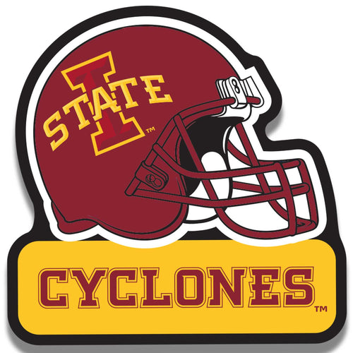 WHOLESALE IOWA STATE 3" FOOTBALL HELMET MAGNET