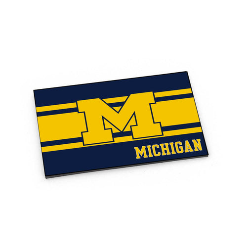 WHOLESALE MICHIGAN STRIPED MAGNET