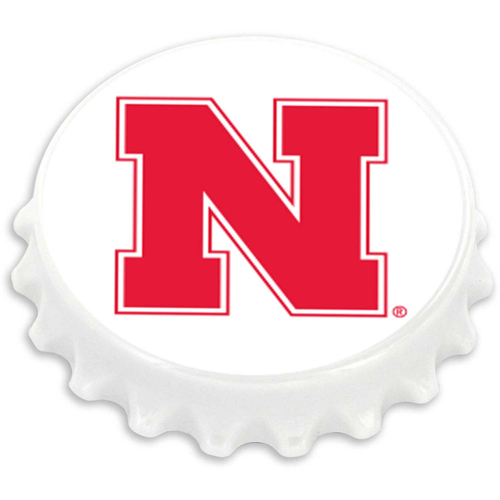 WHOLESALE NEBRASKA BOTTLE CAP BOTTLE OPENER MAGNET (OC)