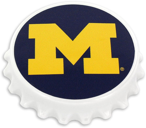 WHOLESALE MICHIGAN BOTTLE CAP BOTTLE OPENER MAGNET (OC)