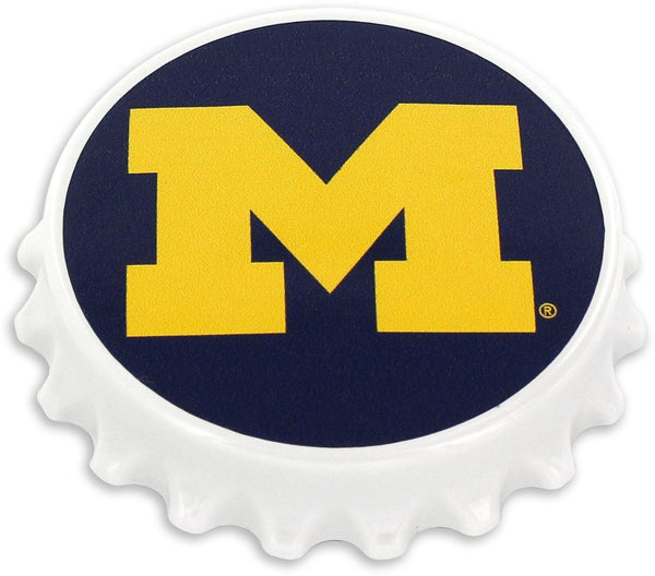 WHOLESALE MICHIGAN BOTTLE CAP BOTTLE OPENER MAGNET (OC)