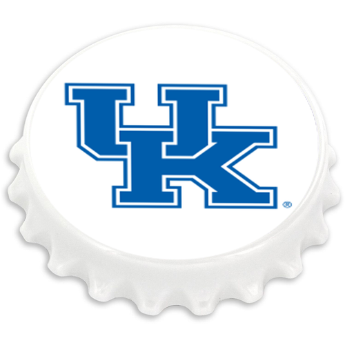 WHOLESALE KENTUCKY BOTTLE CAP BOTTLE OPENER MAGNET (OC)