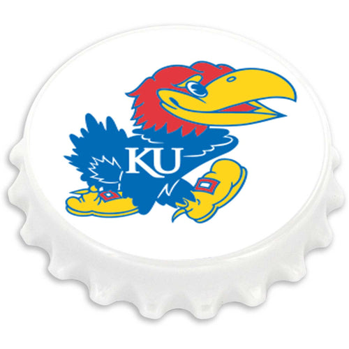 WHOLESALE KANSAS BOTTLE CAP BOTTLE OPENER MAGNET (OC)