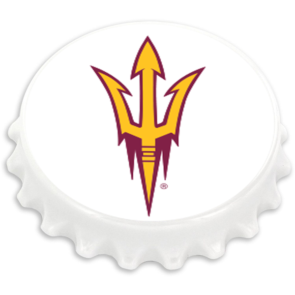 WHOLESALE ARIZONA STATE BOTTLE CAP BOTTLE OPENER MAGNET (OC)
