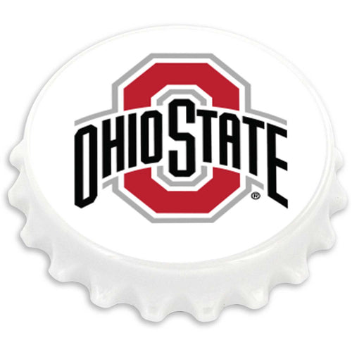 WHOLESALE OHIO STATE BOTTLE CAP BOTTLE OPENER MAGNET (OC)