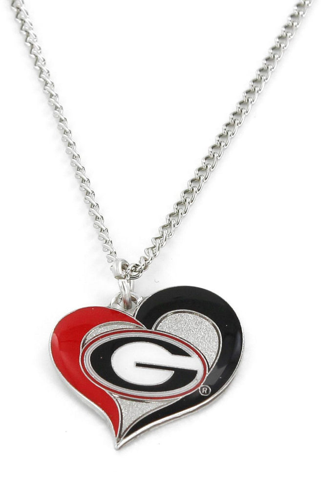 GEORGIA SWIRL HEART NECKLACE