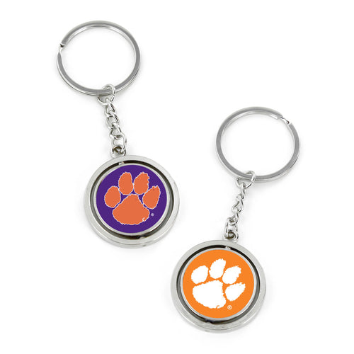 WHOLESALE CLEMSON SPINNING KEYCHAIN