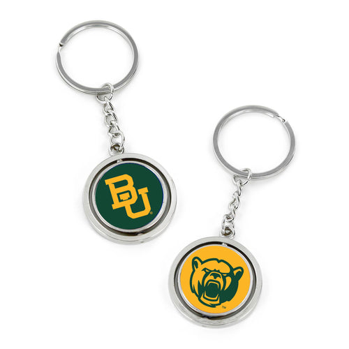 WHOLESALE BAYLOR SPINNING KEYCHAIN