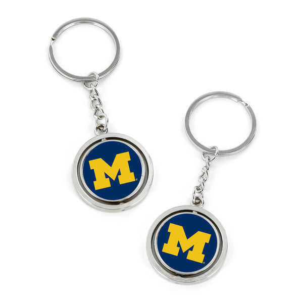 WHOLESALE MICHIGAN SPINNING KEYCHAIN