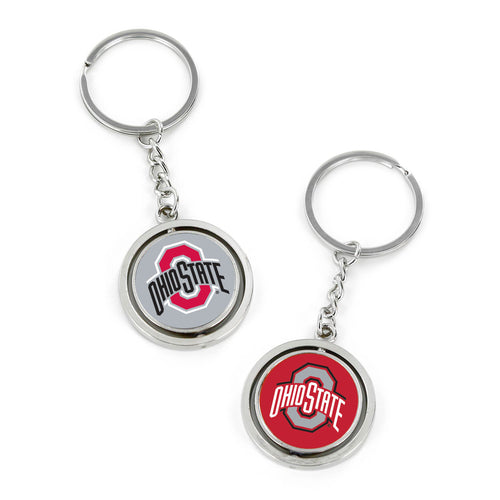 WHOLESALE OHIO STATE SPINNING KEYCHAIN