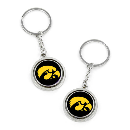 WHOLESALE IOWA SPINNING KEYCHAIN
