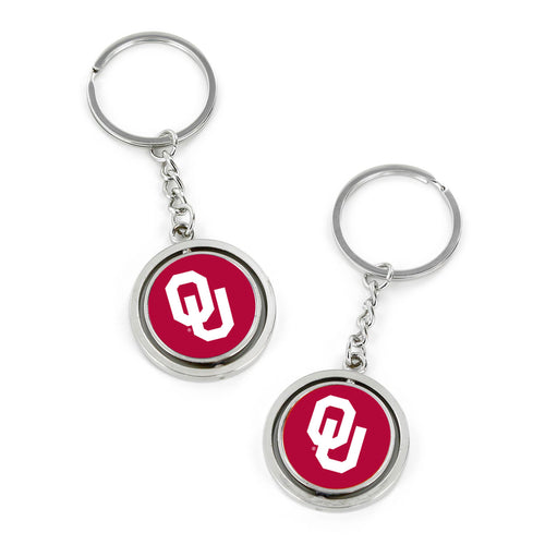 WHOLESALE OKLAHOMA SPINNING KEYCHAIN