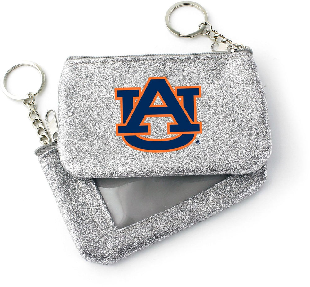WHOLESALE AUBURN (SILVER) SPARKLE COIN PURSE (OC)