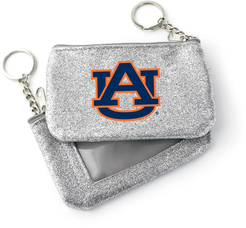 WHOLESALE AUBURN (SILVER) SPARKLE COIN PURSE (OC)