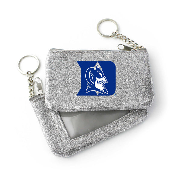WHOLESALE DUKE (SILVER) SPARKLE COIN PURSE (OC)
