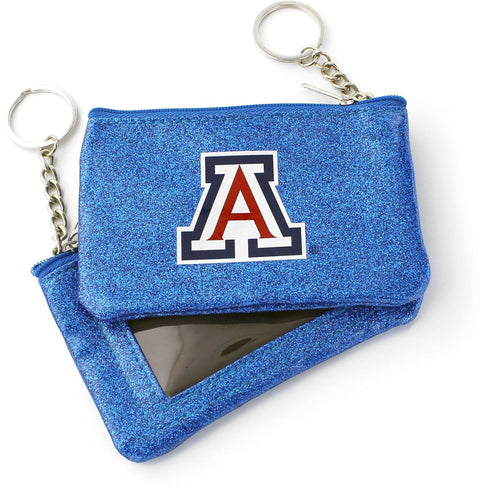 WHOLESALE ARIZONA (BLUE) SPARKLE COIN PURSE (OC)