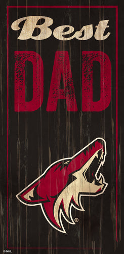 Wholesale NHL / H0632-Best Dad 6x12 / H0632-Arizona Coyotes