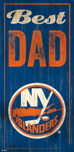 Wholesale NHL / H0632-Best Dad 6x12 / H0632-New York Islanders