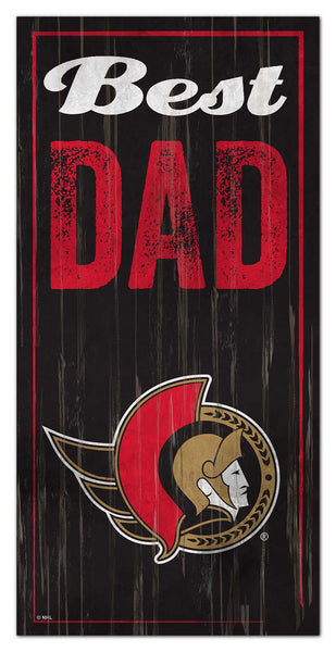 Wholesale NHL / H0632-Best Dad 6x12 / H0632-Ottawa Senators