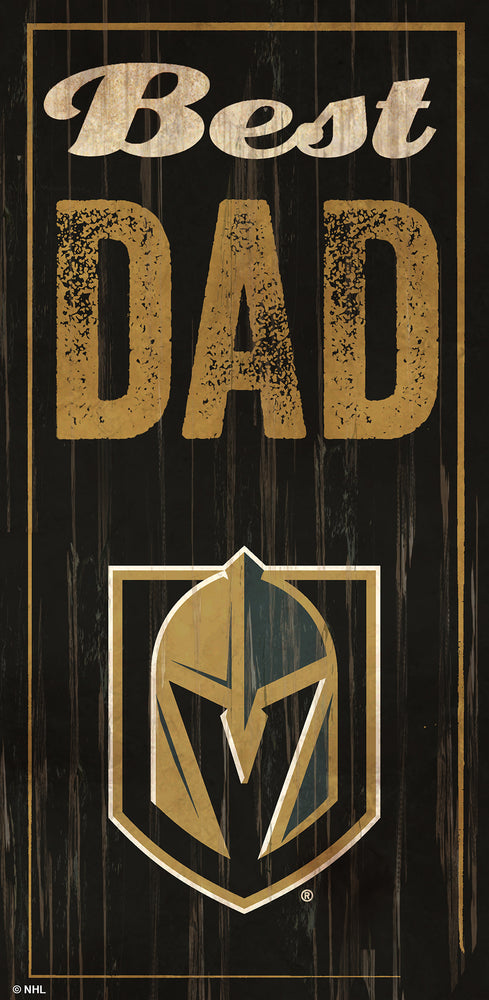 Wholesale NHL / H0632-Best Dad 6x12 / H0632-Vegas Golden Knights