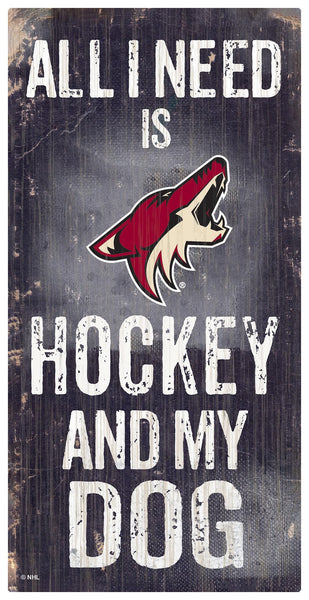 Wholesale NHL / H0640-All I Need 6x12 V / H0640-Arizona Coyotes