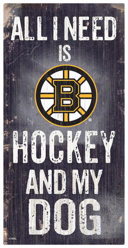 Wholesale NHL / H0640-All I Need 6x12 V / H0640-Boston Bruins