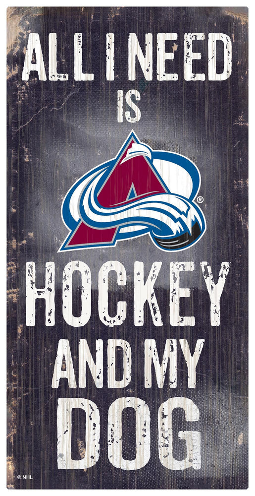 Wholesale NHL / H0640-All I Need 6x12 V / H0640-Colorado Avalanche