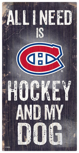 Wholesale NHL / H0640-All I Need 6x12 V / H0640-Montreal Canadiens