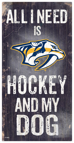 Wholesale NHL / H0640-All I Need 6x12 V / H0640-Nashville Predators