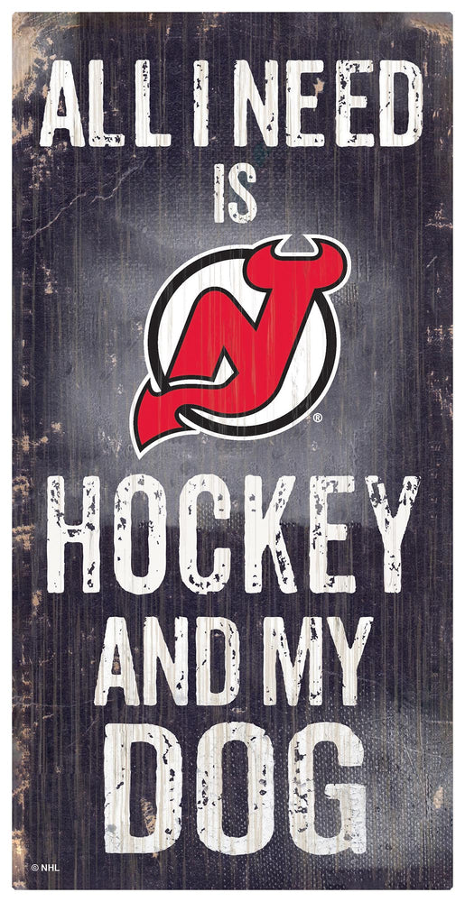 Wholesale NHL / H0640-All I Need 6x12 V / H0640-New Jersey Devils