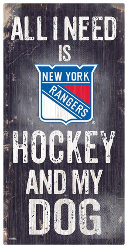 Wholesale NHL / H0640-All I Need 6x12 V / H0640-New York Rangers