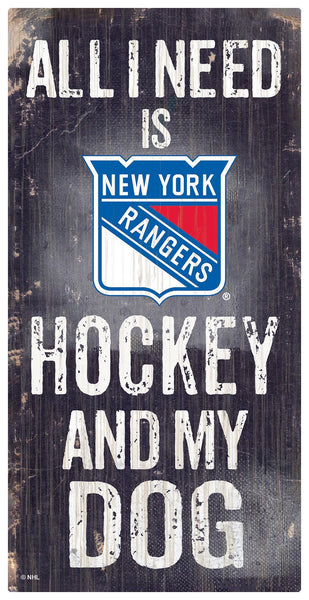 Wholesale NHL / H0640-All I Need 6x12 V / H0640-New York Rangers
