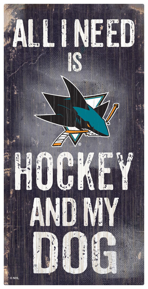 Wholesale NHL / H0640-All I Need 6x12 V / H0640-San Jose Sharks