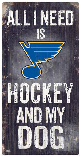 Wholesale NHL / H0640-All I Need 6x12 V / H0640-St Louis Blue