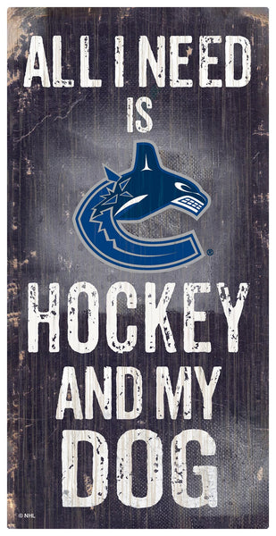 Wholesale NHL / H0640-All I Need 6x12 V / H0640-Vancouver Canucks