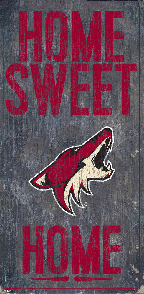 Wholesale NHL / H0653-Home Sweet Home 6x12 V / H0653-Arizona Coyotes