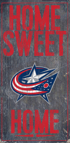 Wholesale NHL / H0653-Home Sweet Home 6x12 V / H0653-Columbus Blue Jackets