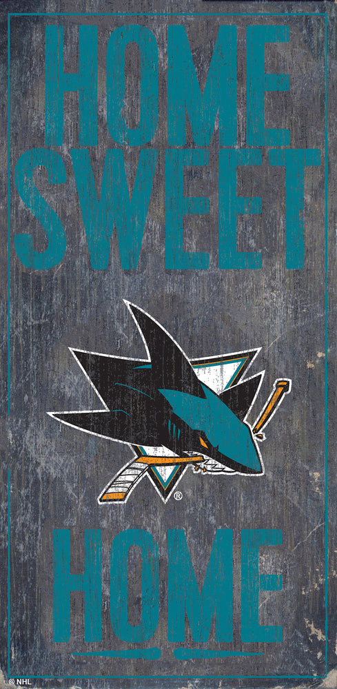 Wholesale NHL / H0653-Home Sweet Home 6x12 V / H0653-San Jose Sharks