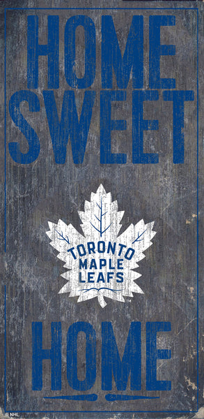 Wholesale NHL / H0653-Home Sweet Home 6x12 V / H0653-Toronto Maple Leafs