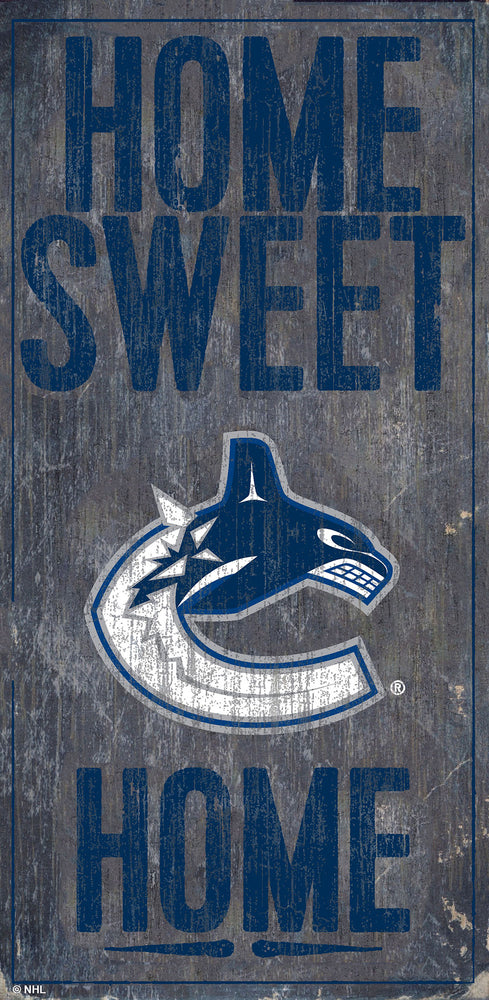 Wholesale NHL / H0653-Home Sweet Home 6x12 V / H0653-Vancouver Canucks