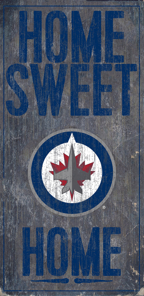 Wholesale NHL / H0653-Home Sweet Home 6x12 V / H0653-Winnipeg Jets