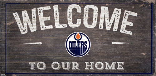 Wholesale NHL / H0654-Welcome 6x12 H / H0654-Edmonton Oilers