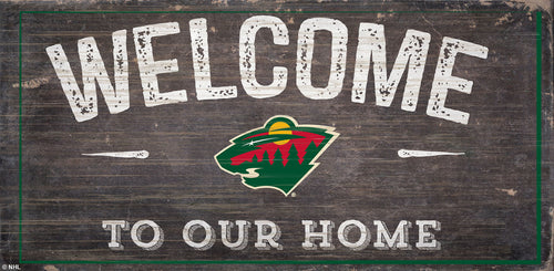 Wholesale NHL / H0654-Welcome 6x12 H / H0654-Minnesota Wild