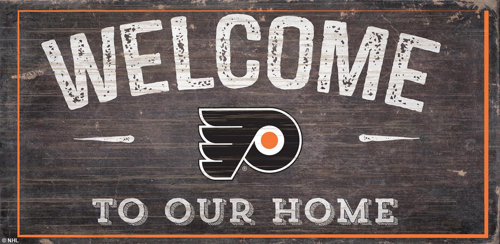 Wholesale NHL / H0654-Welcome 6x12 H / H0654-Philadelphia Flyers